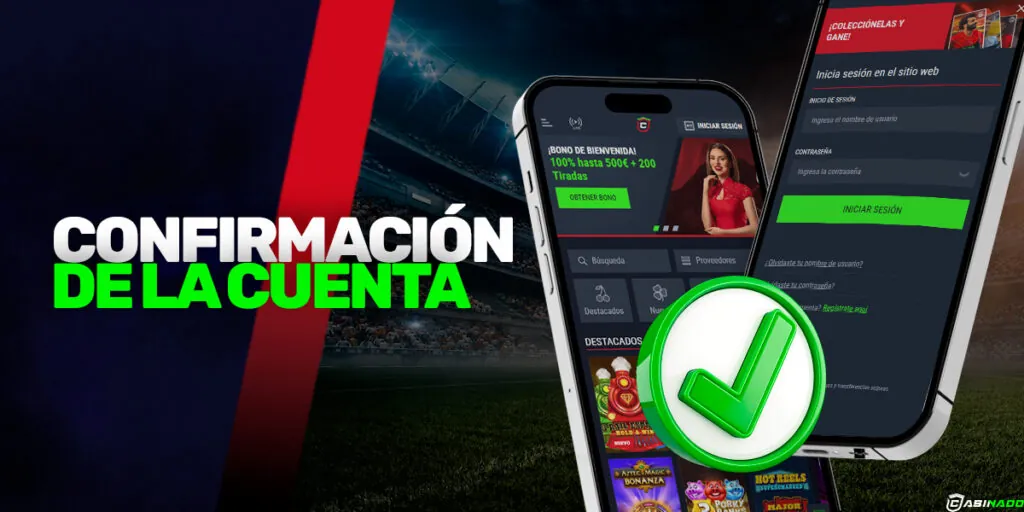 Confirmación de la inscripción personal.