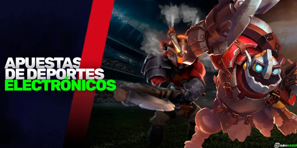 Apuestas online en deportes electrónicos.