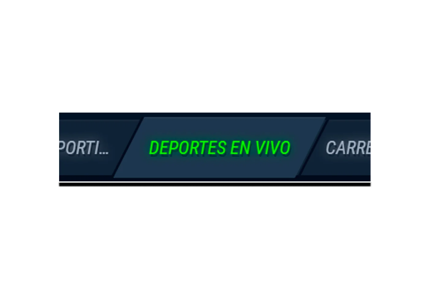 Sección de apuestas deportivas.